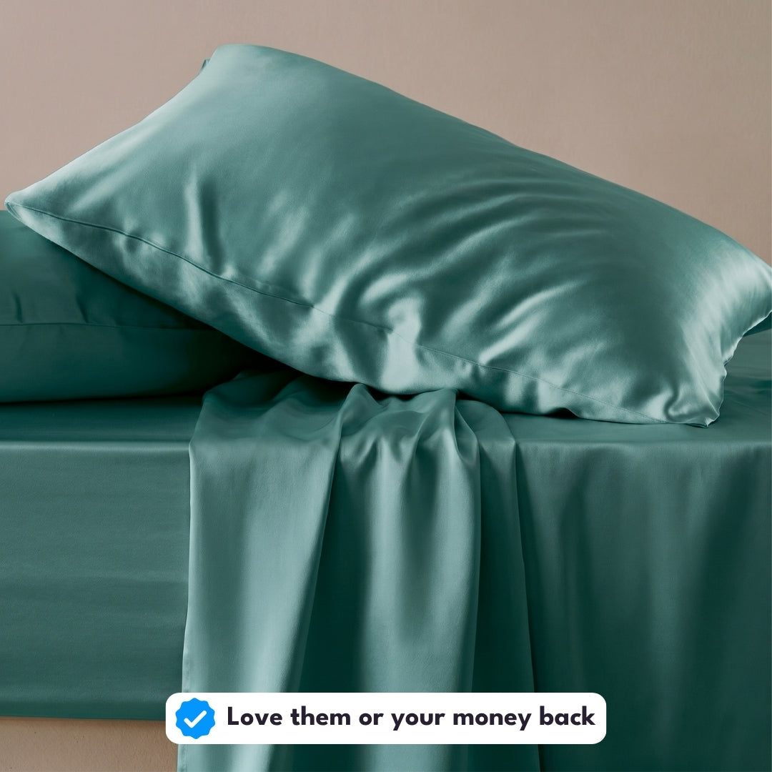 Luna Fabrics™ Premium Bamboo Silk Pillowcase