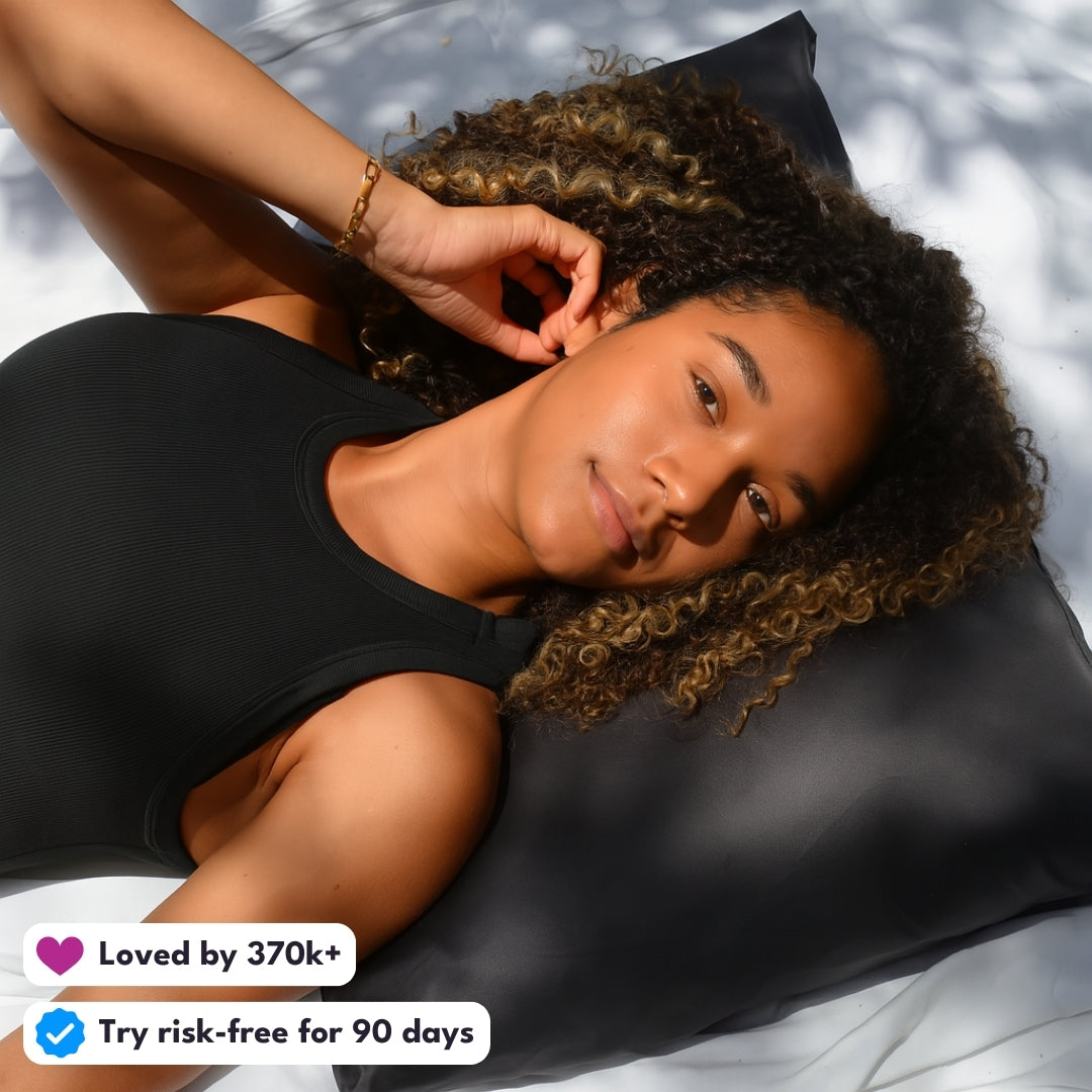 Luna Fabrics™ Premium Bamboo Silk Pillowcase